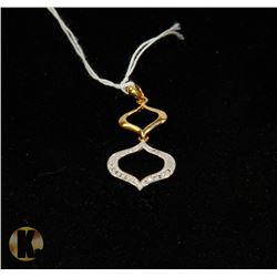 #-9 DIAMOND ACCENT PENDANT
