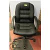Image 1 : LEATHERETTE HYDRAULIC LIFT OFFICE CHAIR