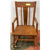 Image 1 : KIDS WOOD ROCKING CHAIR