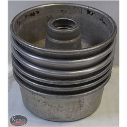 LOT OF SIX 7" ANGEL FOOD CAKE PANS