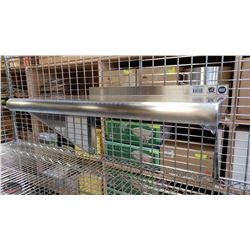 JOHNSON ROSE 16" X 24" STAINLESS STEEL WALL SHELF