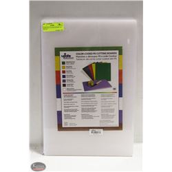 WHITE POLY CUTTING BOARD 12 X 18 X 1/2"
