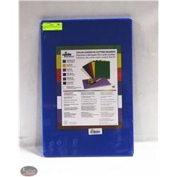 BLUE POLY CUTTING BOARD 12 X 18 X 1/2"