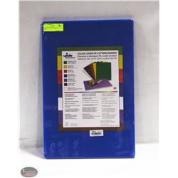 BLUE POLY CUTTING BOARD 12 X 18 X 1/2"