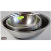 Image 1 : LOT OF 8 MIXING BOWLS, 1 LARGE & 7 MEDIUM