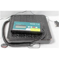 TAYLOR  TE 400 DIGITAL  RECEIVING  SCALE W/ REMOTE