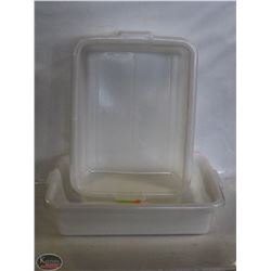 TOTE BOX - LOT OF 2 - NATURAL COLOUR