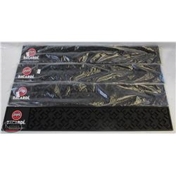 LOT OF 4 NEW BACARDI BAR SPILL MATS