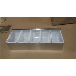 15" STAINLESS BAR CADDY, UPDATE CD-5