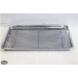 NEW HALF SIZE BUN PAN & COOLING RACK