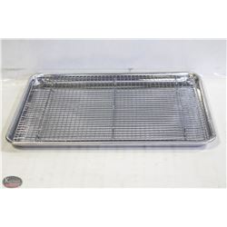 NEW HALF SIZE BUN PAN & COOLING RACK