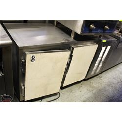 DOUBLE DOOR UNDERCOUNTER COOLER