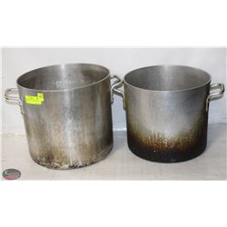 2 MAGNUM HD ALUMINUM STOCK POTS