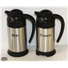 Image 1 : GROUP OF 2 NEW STEELVAC NSF RATED CARAFE 24OZ.