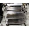 Image 1 : BAILIFF SEIZURE! STAINLESS STEEL CART ON WHEELS.
