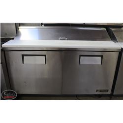 5' TRUE 2 DOOR REFRIGERATED PREP MODEL TSSU-60-16