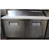 Image 1 : 5' TRUE 2 DOOR REFRIGERATED PREP MODEL TSSU-60-16