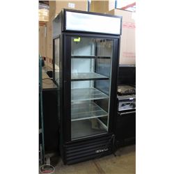 TRUE GLASS DOOR REFRIGERATED DISPLAY COOLER WITH