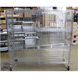 JOHNSON ROSE SECURITY CART, METAL, NEW