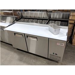 SATURN 67" REFRIGERATED PIZZA PREP TABLE