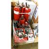 Image 1 : PALLET W/ ASSORTED FIRE SUPPRESSION & FIRE ALARM