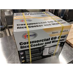 60 CUP RICE COOKER/WARMER, OMCAN 39454