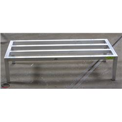 UPDATE 20" X 48" HEAVY DUTY ALUMINUM DUNNAGE RACK