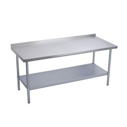 JR 96" X 30" 304 STAINLESS STEEL WORK TABLE