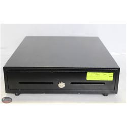 BLACK CASH DRAWER W/ KEY-STANDARD SIZE