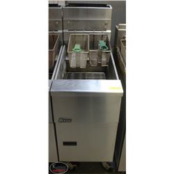 PITCO 40 LB DUAL BASKET DEEP FRYER MODEL SG14
