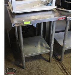 MKE 24" X 24" STAINLESS STEEL TABLE