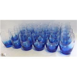 BLUE MALEA HIBALL TUMBLER 12.5OZ, MADE IN FRANCE