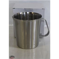 1000ML STAINLESS STEEL GRADUATED MEASURE