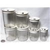 Image 1 : LOT OF 7 CONTAINERS WITH SNUG TIGHT LIDS