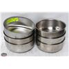 Image 1 : 6 STAINLESS STEEL 8" HIGH QUALITY BOWLS.