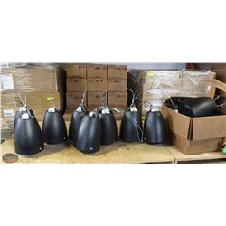 GROUP OF 13 TOA CANADA COMMERCIAL PENDANT SPEAKERS