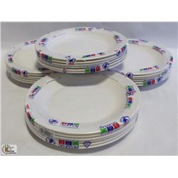 ARCOROC OPAL CYPRESS 9" IVORY PELLET PLATE