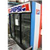 Image 1 : BAILIFF SEIZURE! PEPSI 3 DOOR DISPLAY COOLER.