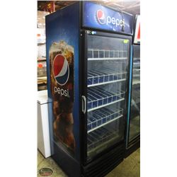 QBD GLASS FRONT DISPLAY SINGLE DOOR COOLER