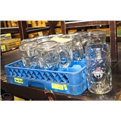 LOT OF 11 OKTOBERFEST LARGE PANEL MUGS, BORGONOVO