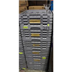 LOT OF 6 DISHWASHER TRAYS W/ MARTINI GLASSES