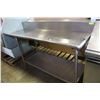 Image 1 : QUEST STAINLESS STEEL RUNOFF W/ UNDERSHELF &