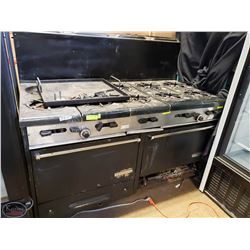 5' GARLAND DUAL OVEN NATURAL GAS COMBINATION RANGE