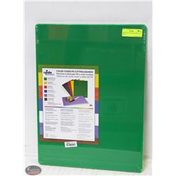 GREEN POLY CUTTING BOARD 15 X 20 X 1/2"
