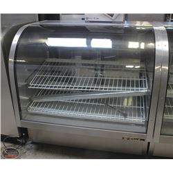 TRUE 4' CURVED GLASS DISPLAY COOLER*AS IS*