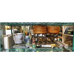 LARGE MISC. BAR LOT: WINE CHILLERS, 8 ASSORTED