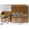 Image 1 : 3 BOXES OF ASSORTED DRINKING GLASSES