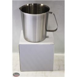 1000ML STAINLESS STEEL GRADUATED MEASURE