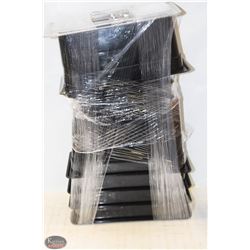 8 ASSORTED PLASTIC FOOD INSERTS WITH LID & DRIP