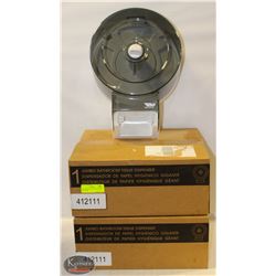 TWO JUMBO 412111 TOILET PAPER DISPENSER